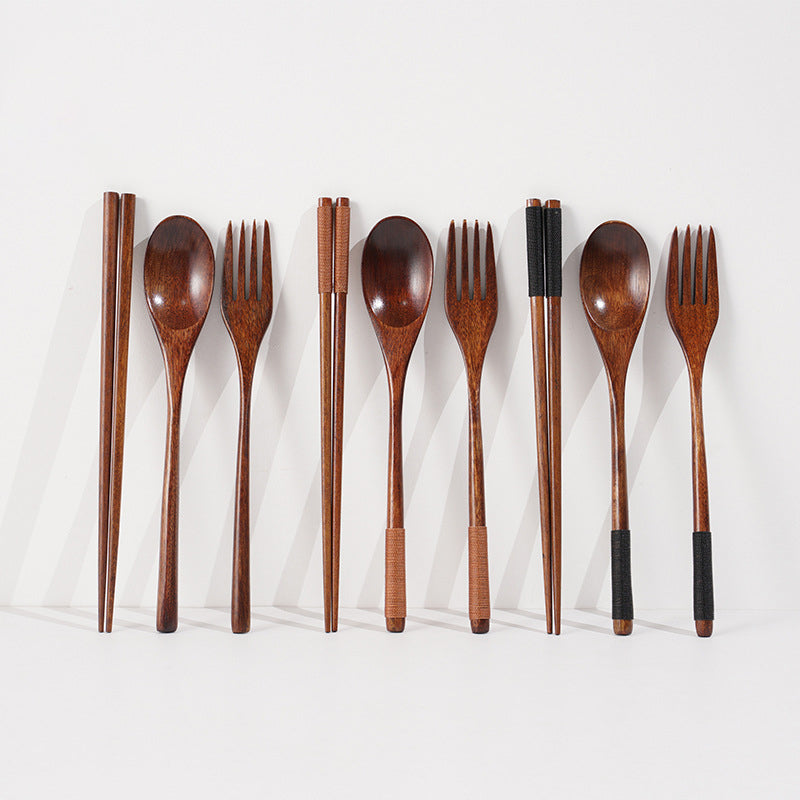 Tableware Wooden Utensils Sets