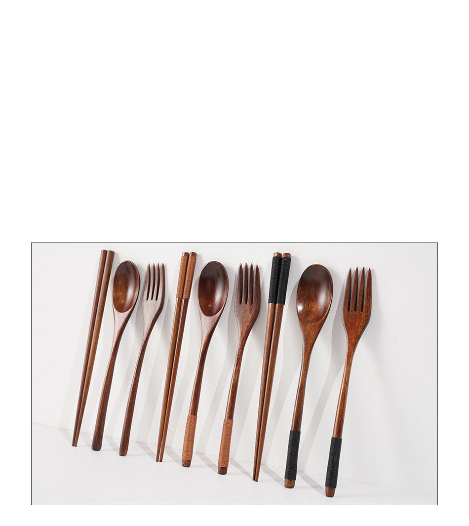 Tableware Wooden Utensils Sets