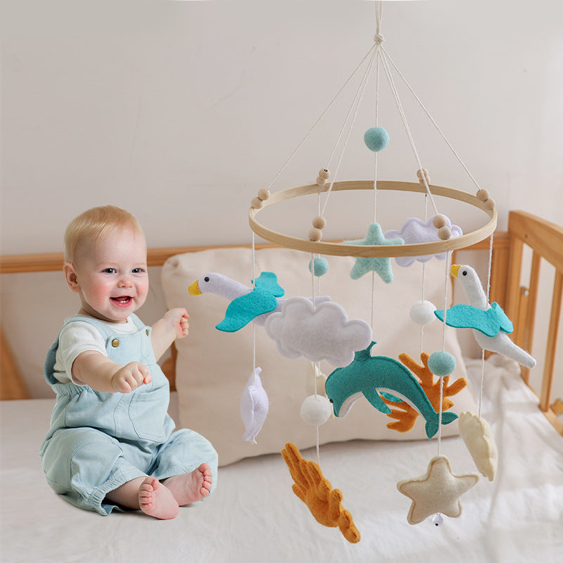 Baby Crib Mobile- Nursery Hanging Decor