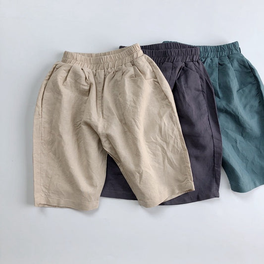 Children's Linen Casual Radish Pants