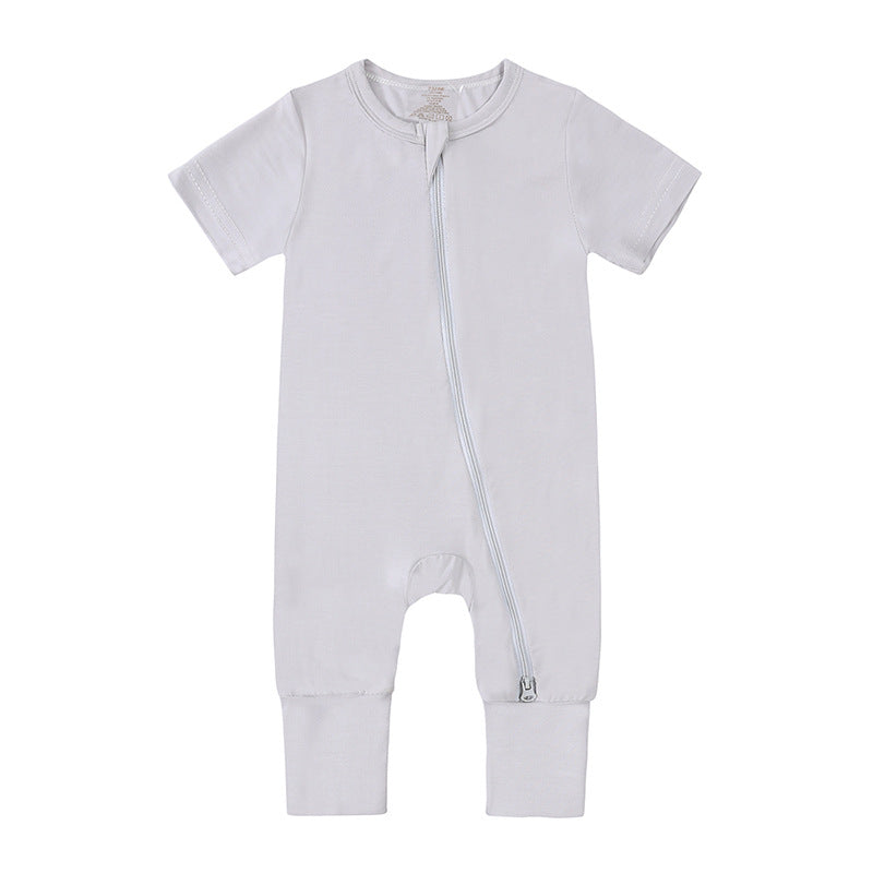 Baby Bamboo Fiber Jumpsuit Infant Romper