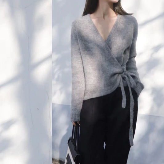 Wool Asymmetric Sweater