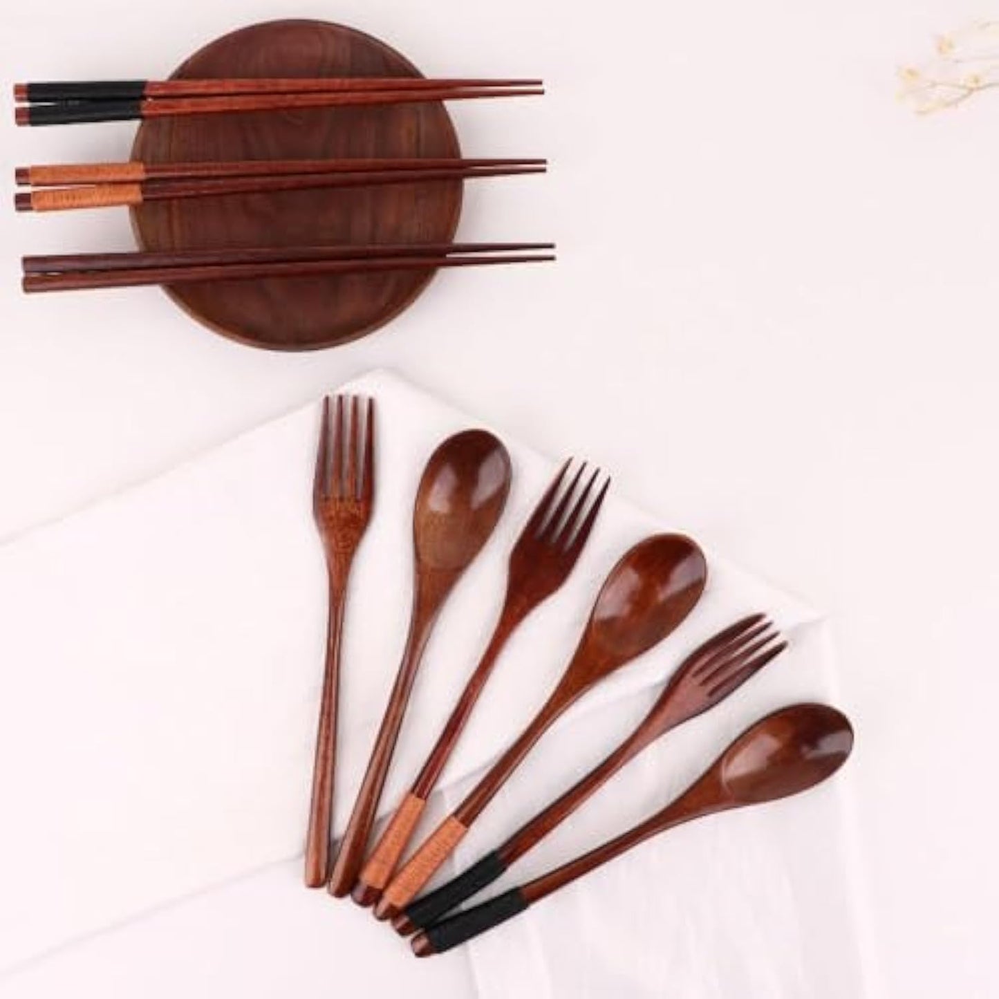 Tableware Wooden Utensils Sets