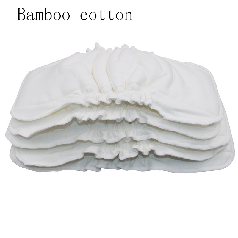 Washable Bamboo Cotton Anti-leakage Baby Diapers