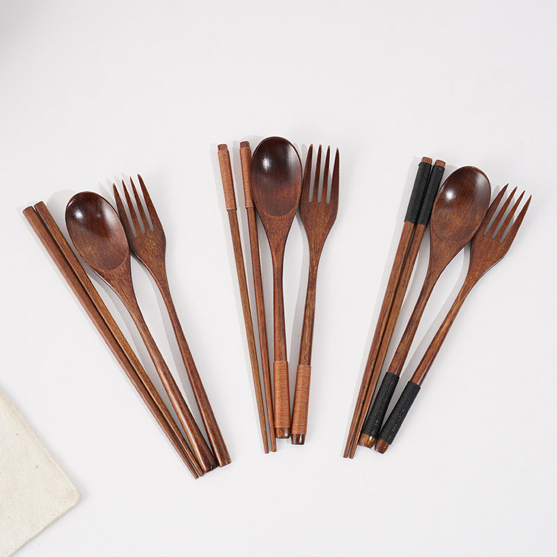 Tableware Wooden Utensils Sets