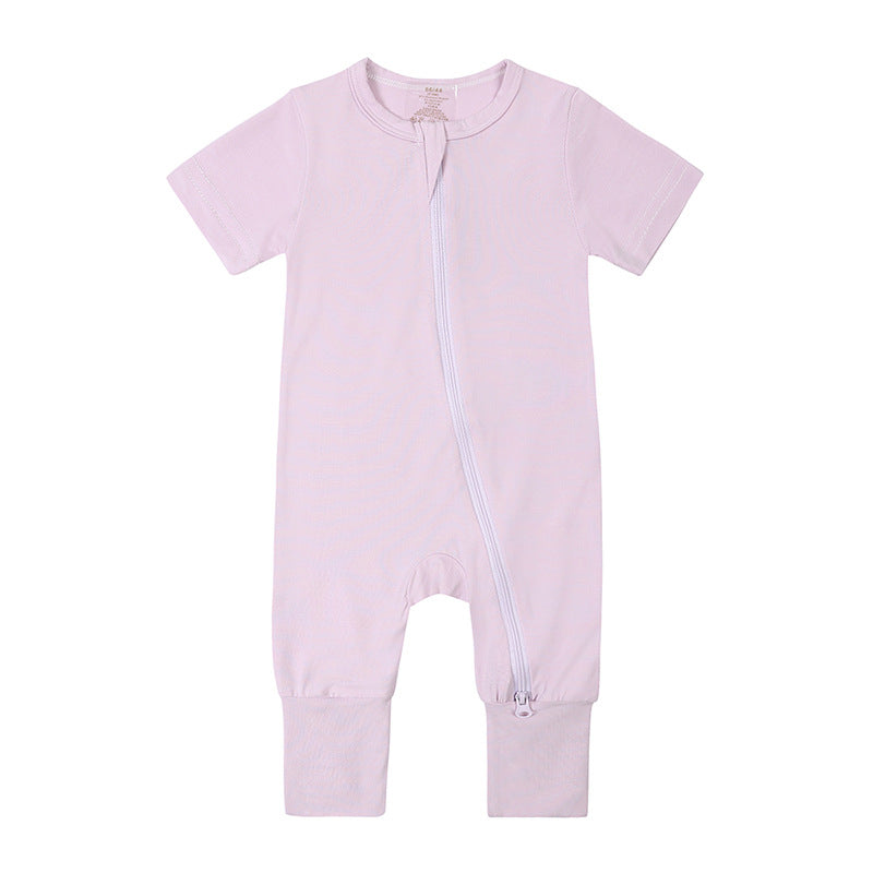 Baby Bamboo Fiber Jumpsuit Infant Romper