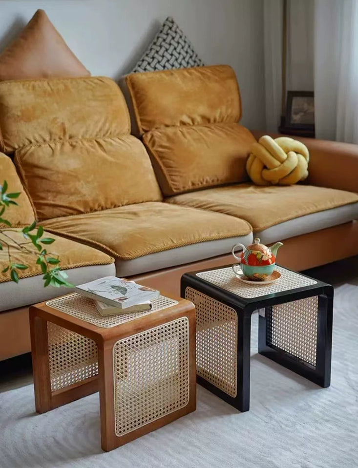 Solid Wood Square Coffee Table