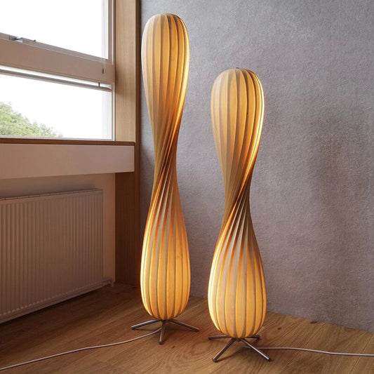 Wooden Floor Lamp Lighting Fixture