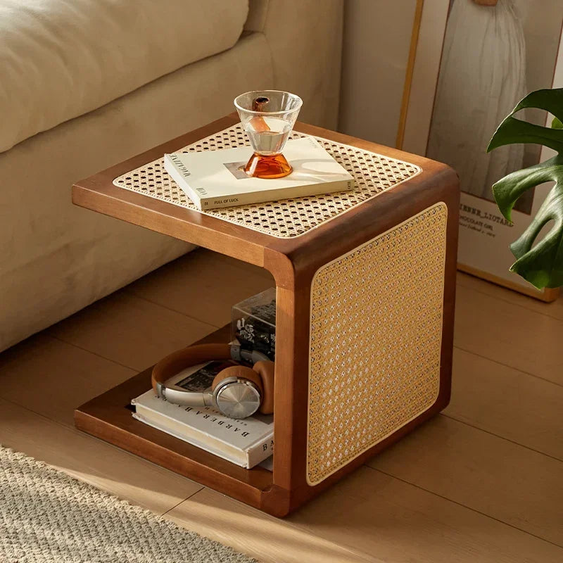 Solid Wood Square Coffee Table