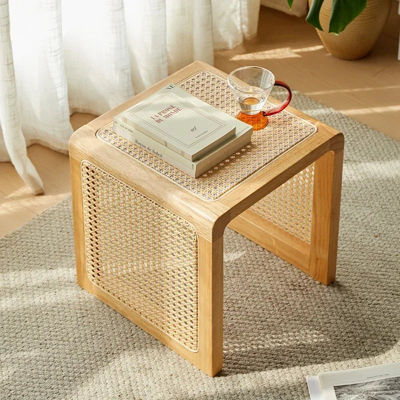 Solid Wood Square Coffee Table