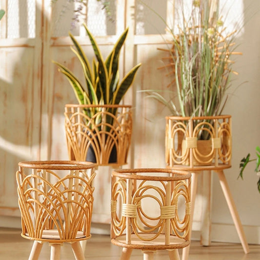 Rattan Plant Stand