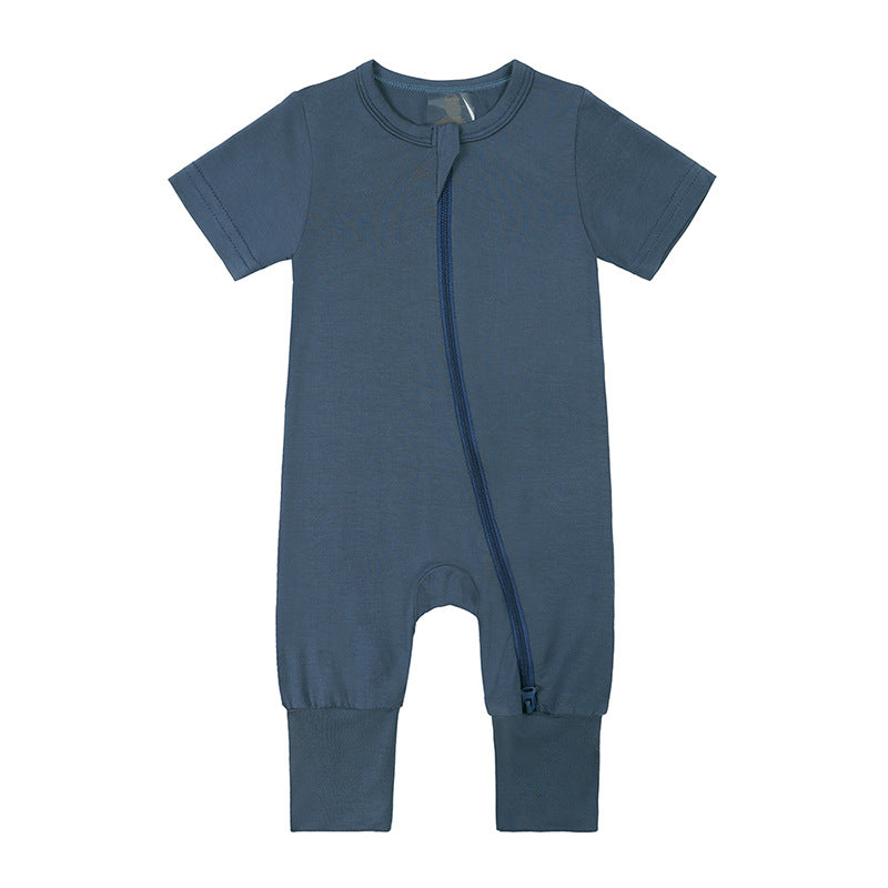 Baby Bamboo Fiber Jumpsuit Infant Romper