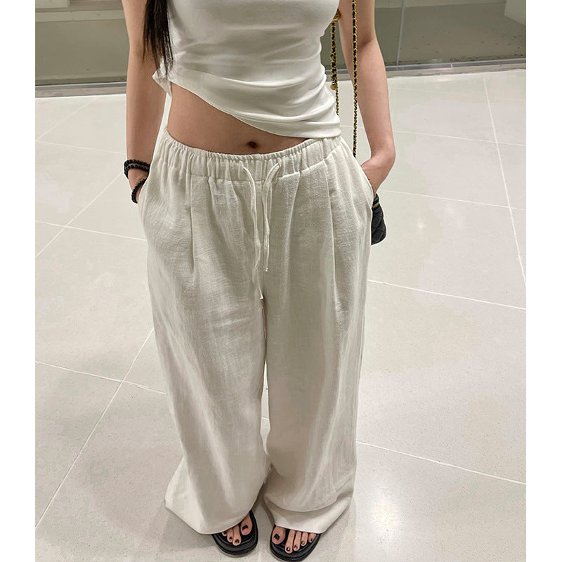 Women's Summer Linen Walking Pants