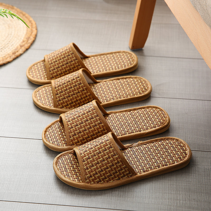 Rattan Mat Rattan Woven Rattan Straw Woven Slippers