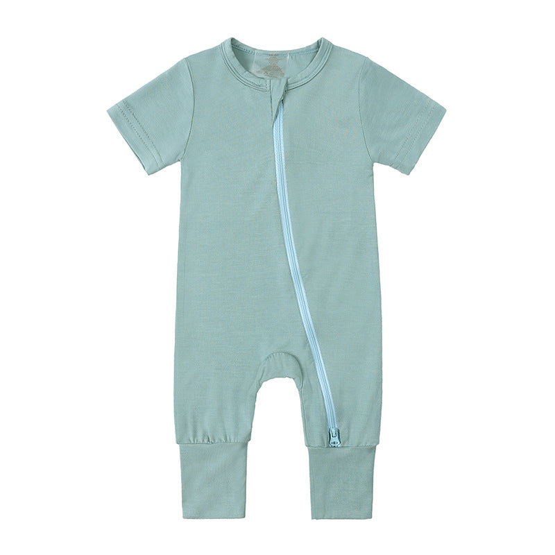 Baby Bamboo Fiber Jumpsuit Infant Romper